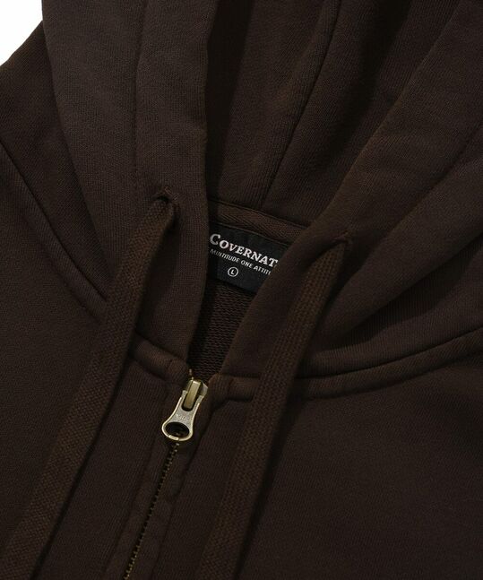 CVNT DYING OVER FIT HOODIE ZIP-UP