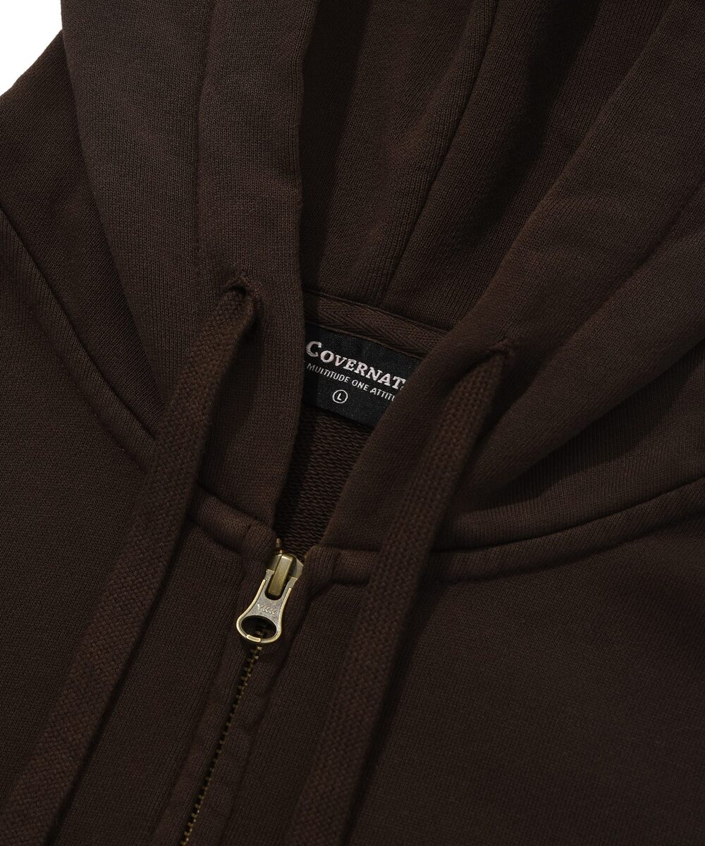 CVNT DYING OVER FIT HOODIE ZIP-UP