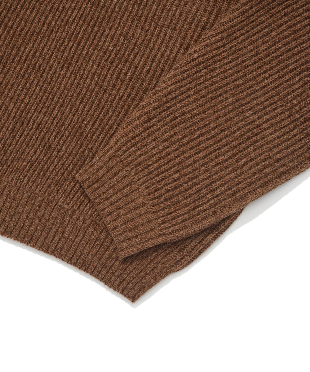 AUTHENTIC HALF ZIP-UP KNIT