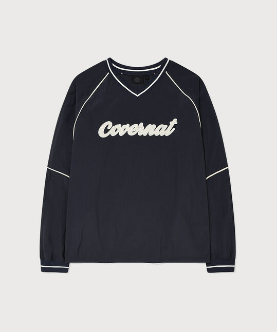WOMAN LOGO NYLON LONG SLEEVE
