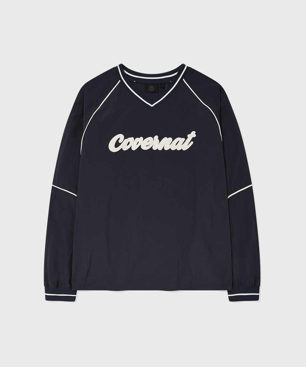 WOMAN LOGO NYLON LONG SLEEVE