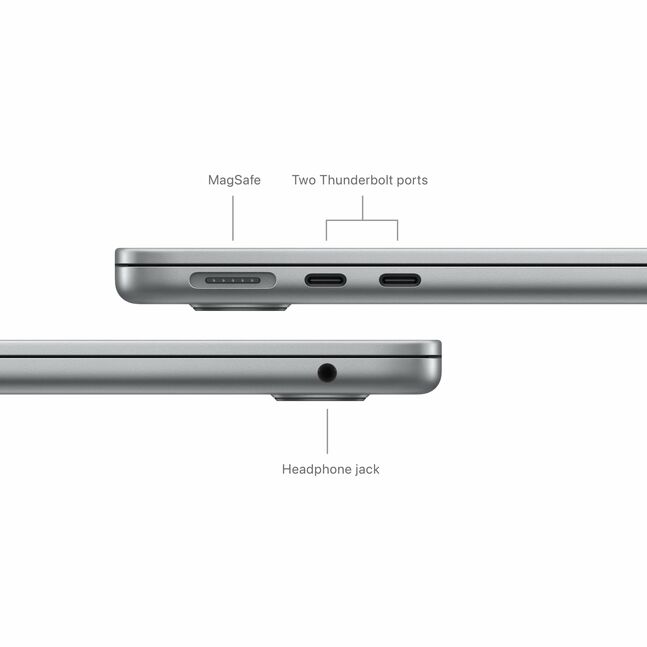 Macbook Air M3 chip 16GB 256GB SSD 13'' Retina Space Gray Used