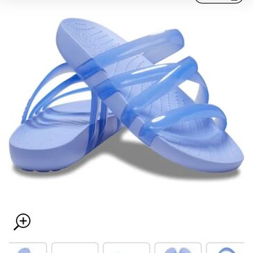 Crocs strappy sandal moonjelly color