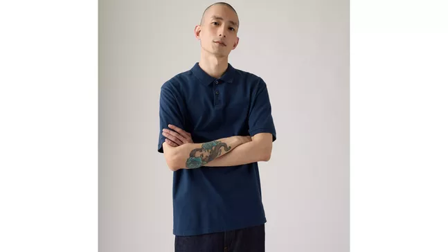 AUTHENTIC POLO NAVY BLAZER GARMENT DYE