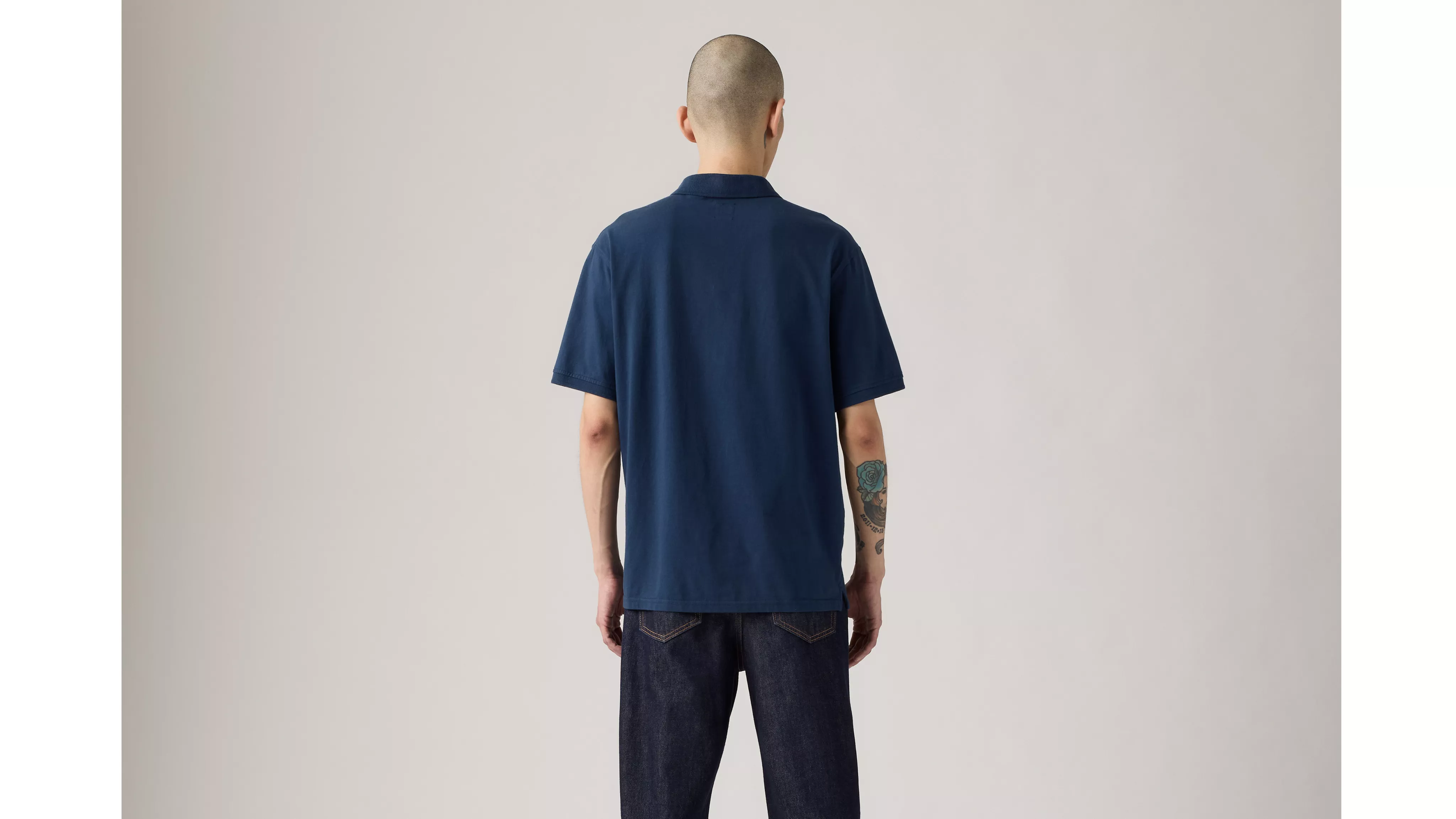 AUTHENTIC POLO NAVY BLAZER GARMENT DYE
