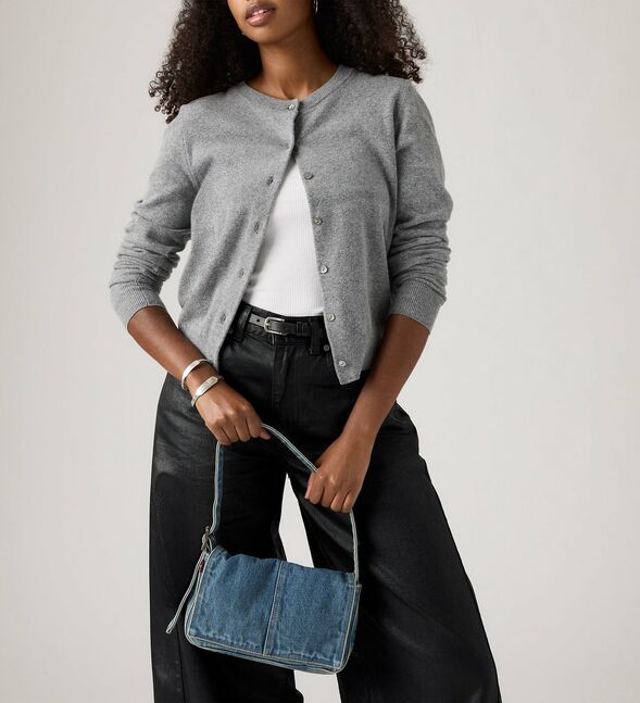 BRANNAN SHOULDER BAG SHE WASHED