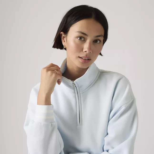 EVERYDAY QUARTER ZIP COUNTRY AIR BRUSHE