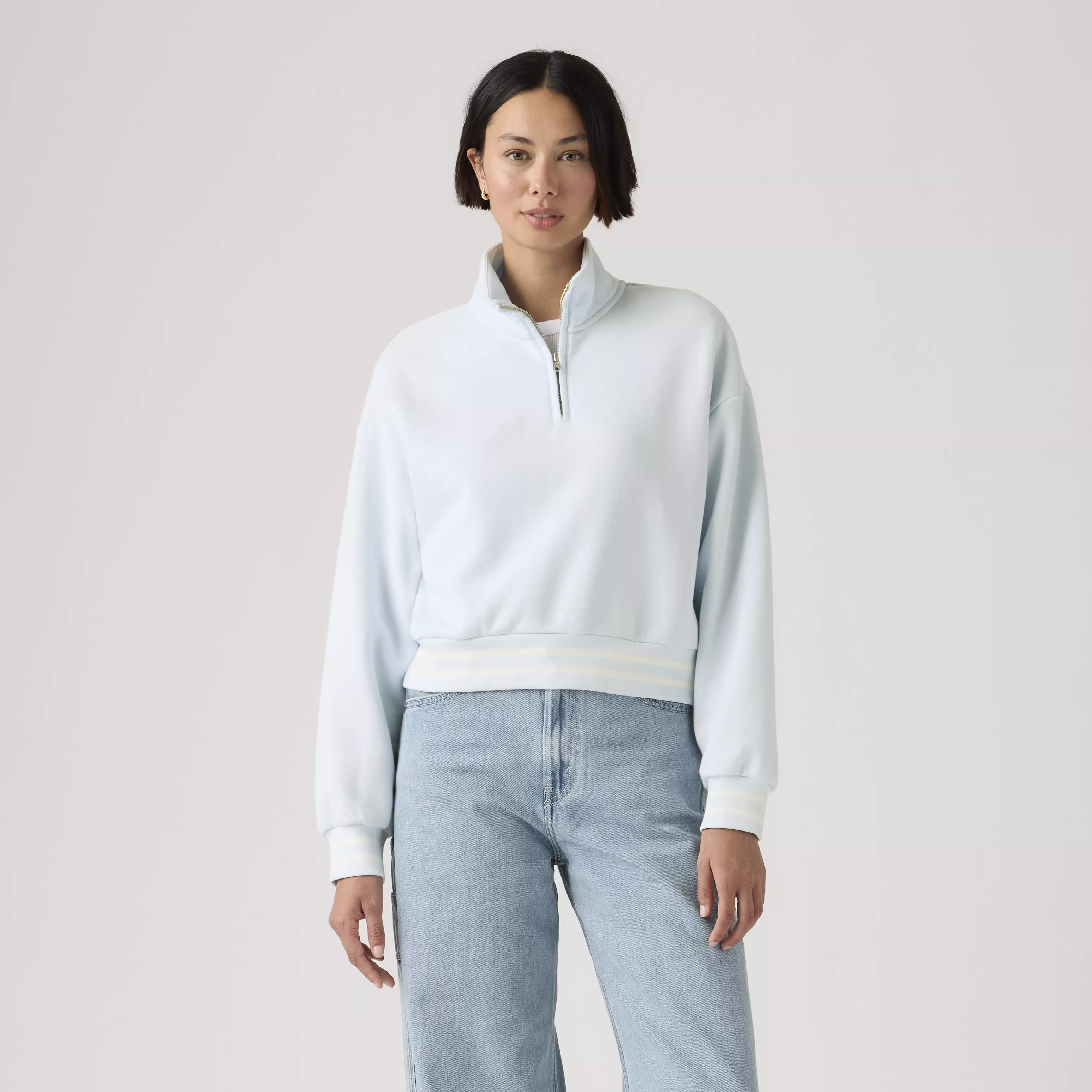 EVERYDAY QUARTER ZIP COUNTRY AIR BRUSHE