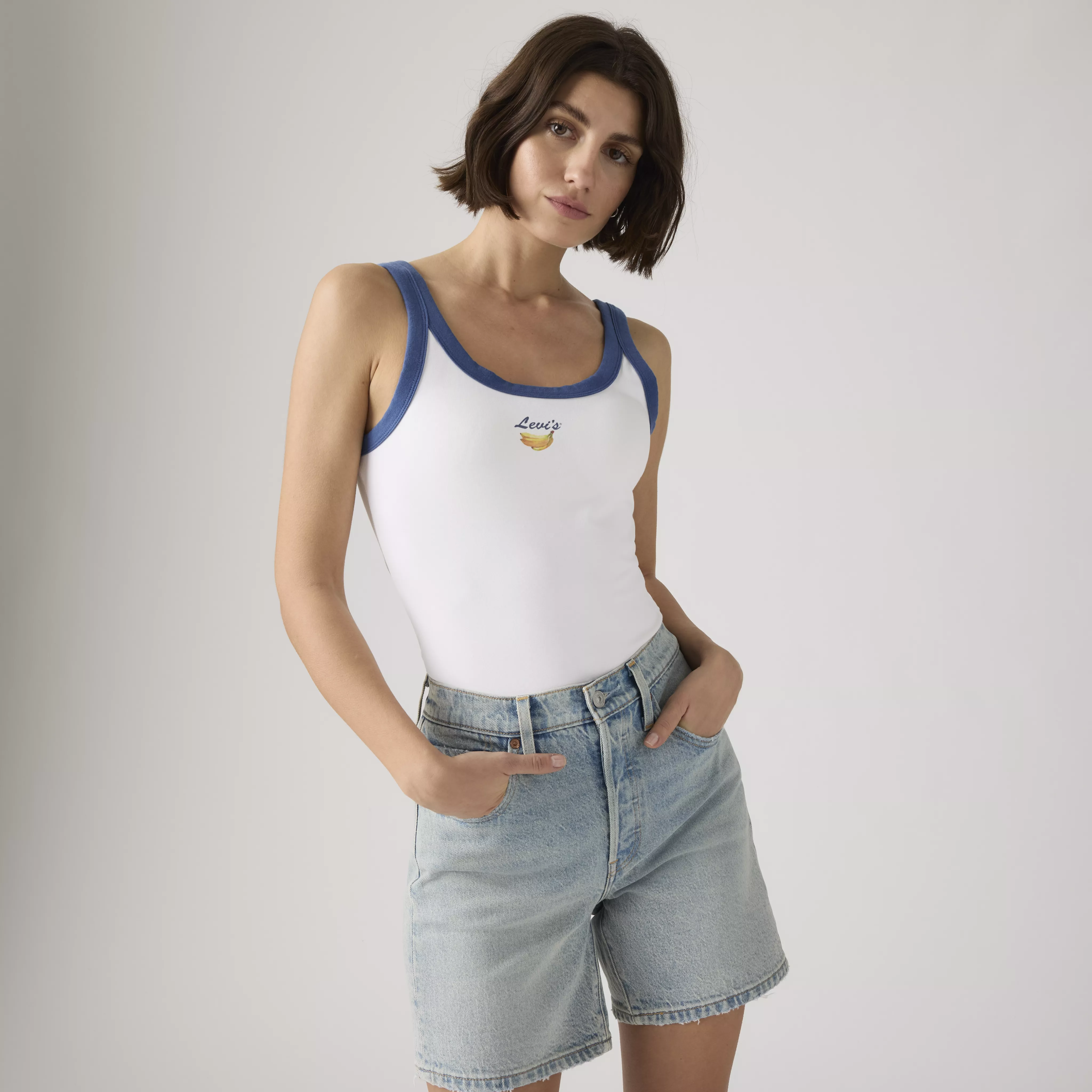 GR ESSENTIAL TANK LEVIS BANANAS BRIGHT