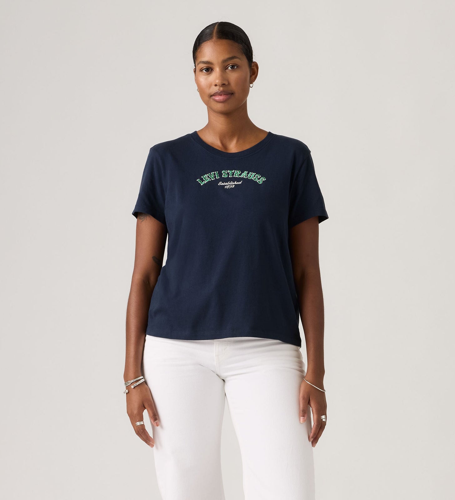 GR FAVORITE TEE FUNKY COLLEGIATE NAVY B