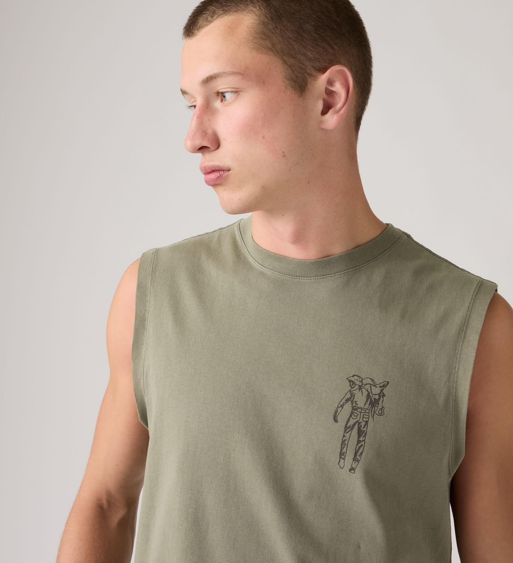 GR MUSCLE TANK LEVIS ORIGINALS 6 MULLED