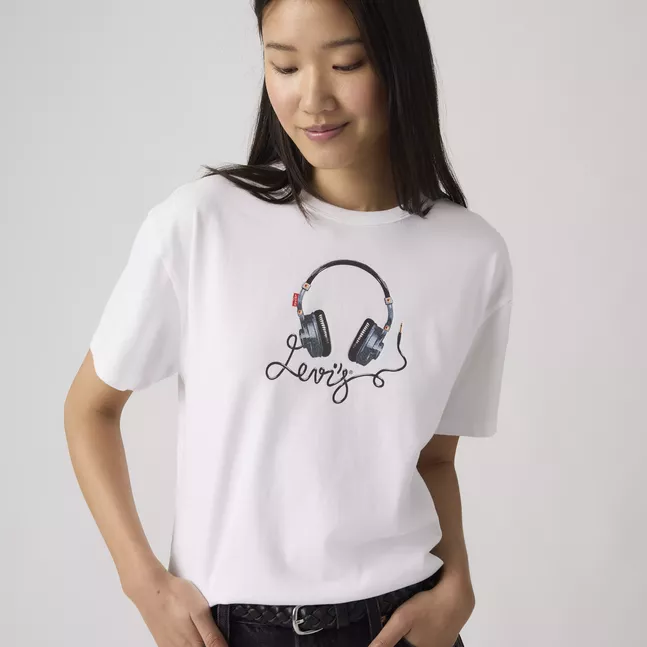 GR VINTAGE TEE DENIM HEADPHONES BRIGHT