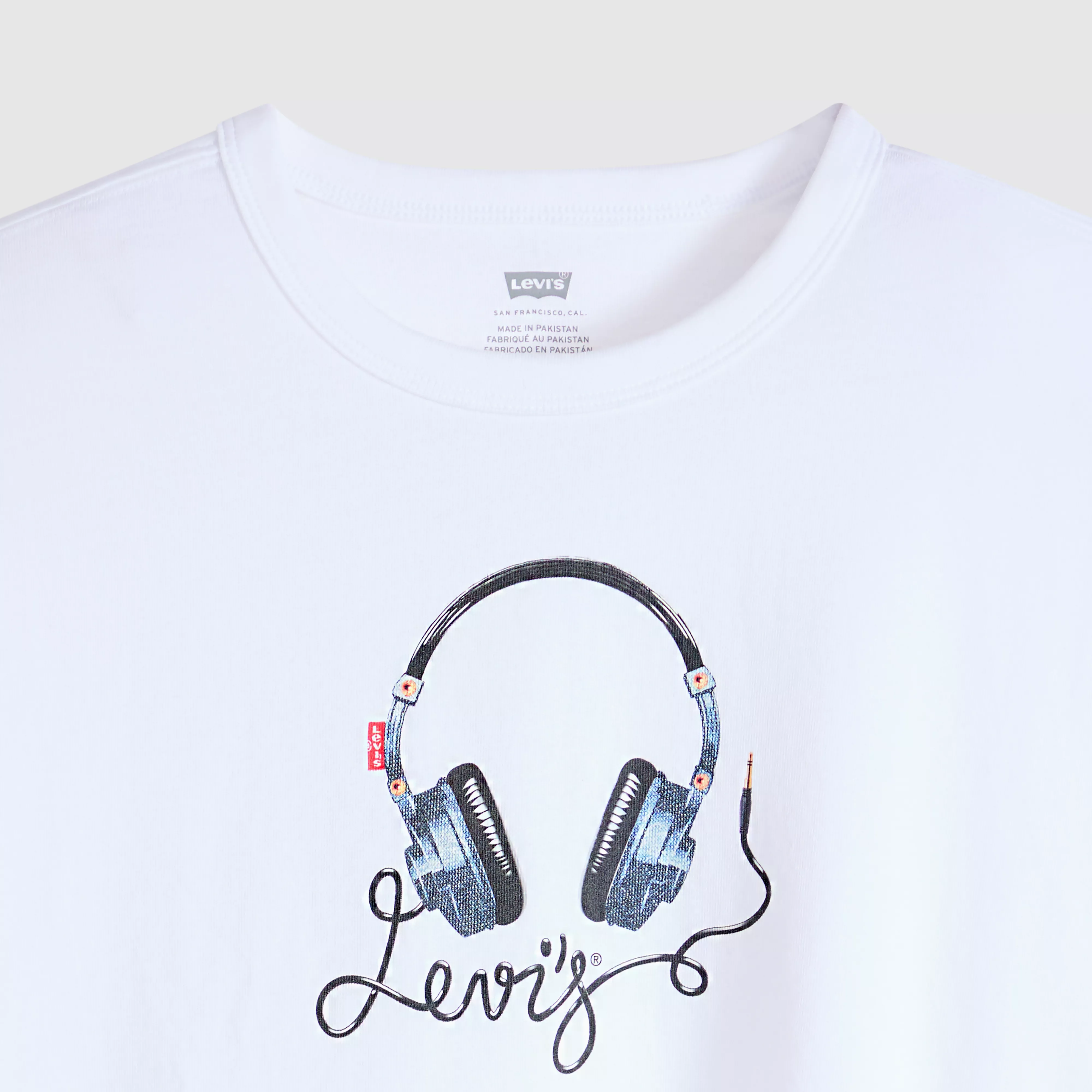 GR VINTAGE TEE DENIM HEADPHONES BRIGHT