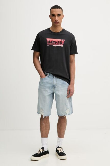GRAPHIC CREWNECK TEE COASTAL FILLED BW