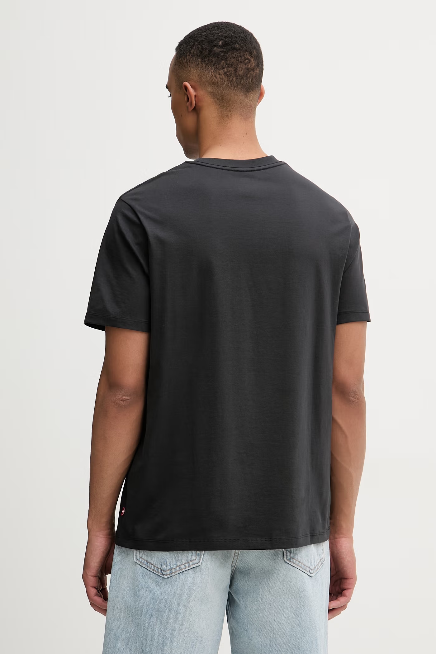GRAPHIC CREWNECK TEE COASTAL FILLED BW