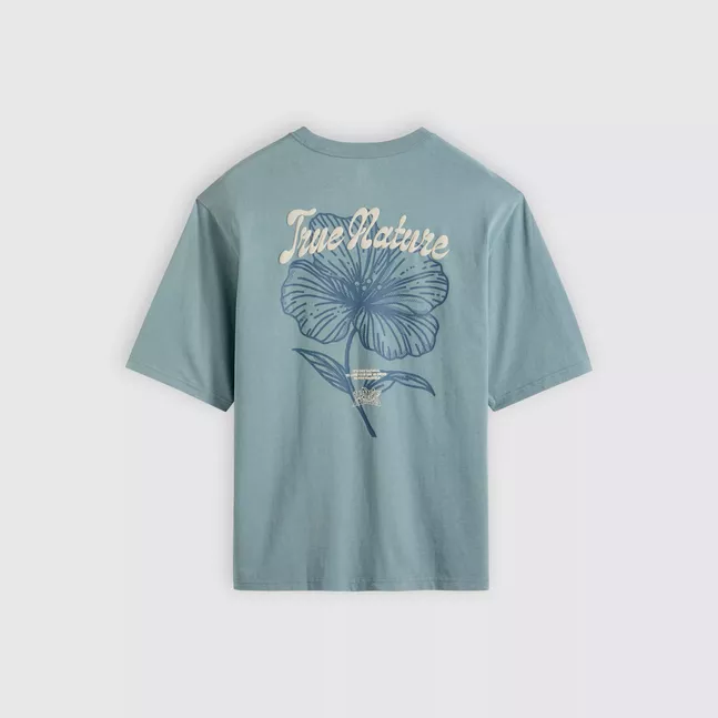 HALF SLEEVE TEE LEVIS TONAL SCRIPT FLOR