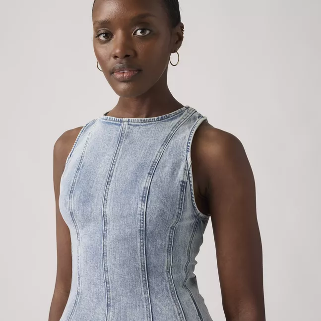 LEIGHTON PEPLUM TOP IN THE DUST STONE