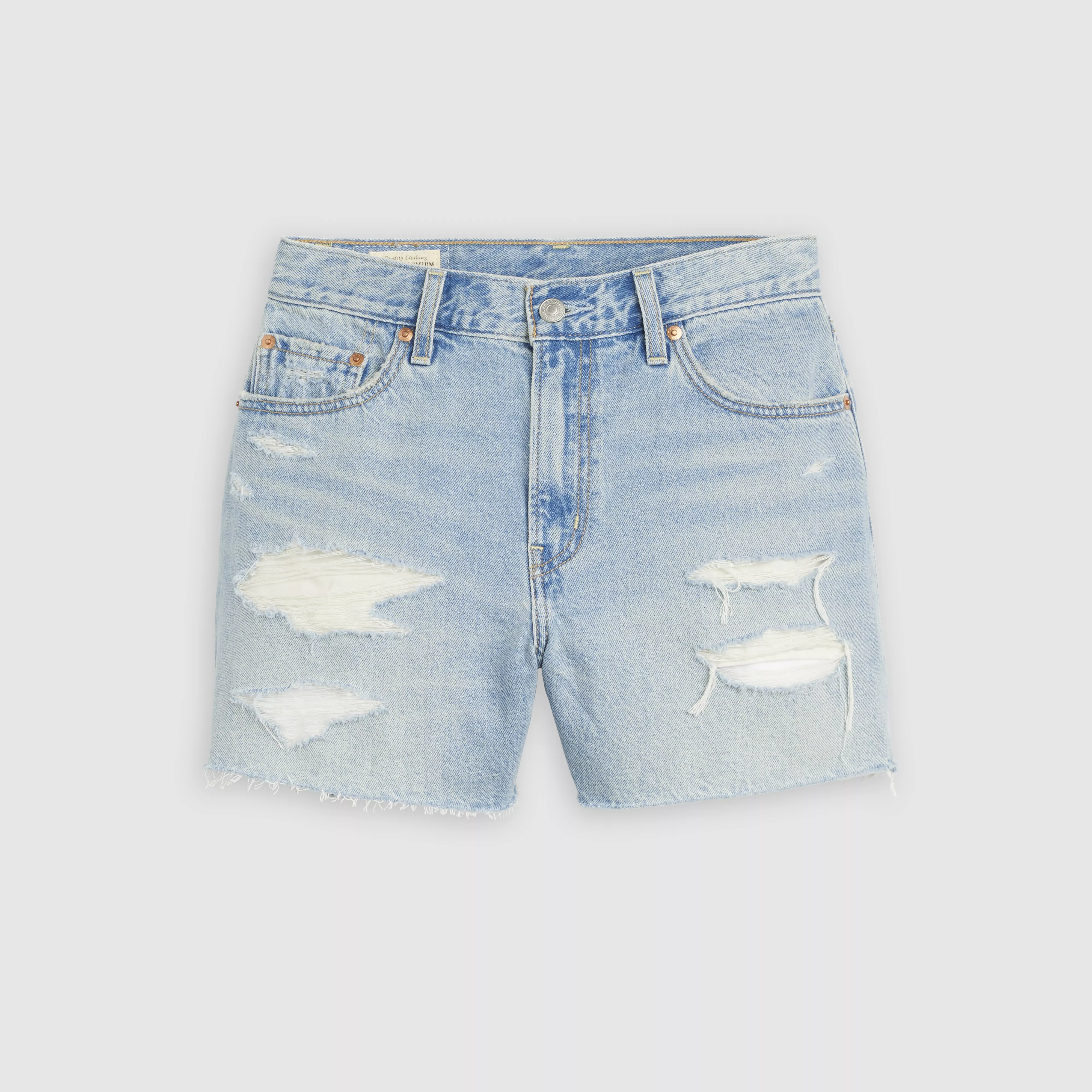 RIBCAGE SHORT ZIP BEEN THERE SHORT