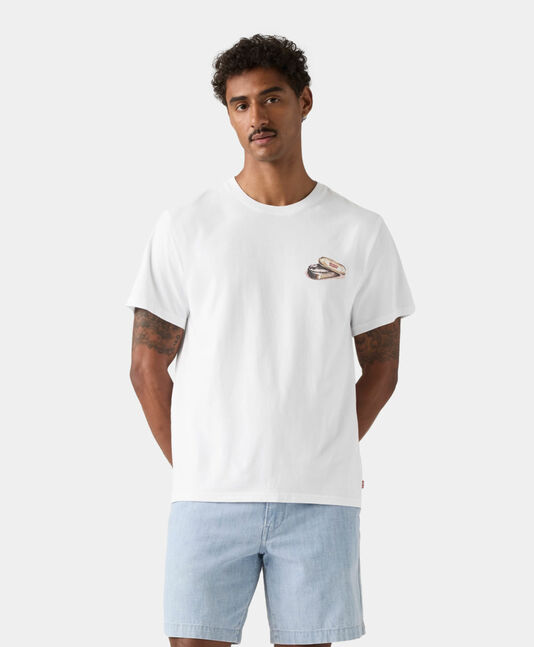 SS RELAXED FIT TEE COASTAL CREATIVE DEL