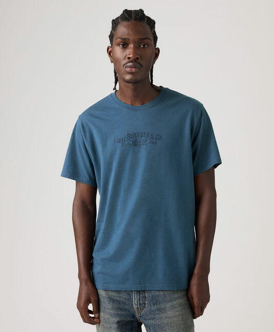 SS RELAXED FIT TEE SERIF LSCO 2 ENSIGN