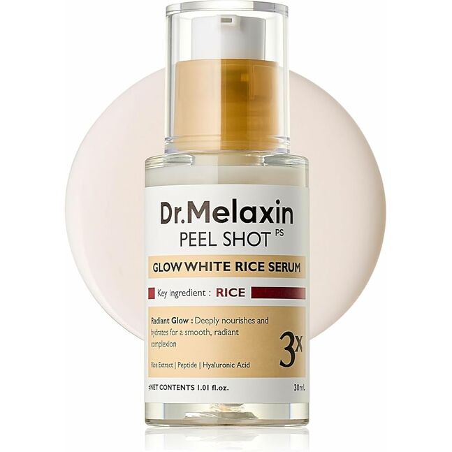 DR.MELAXIN Peeling Shot Glow White Rice Serum 30ml