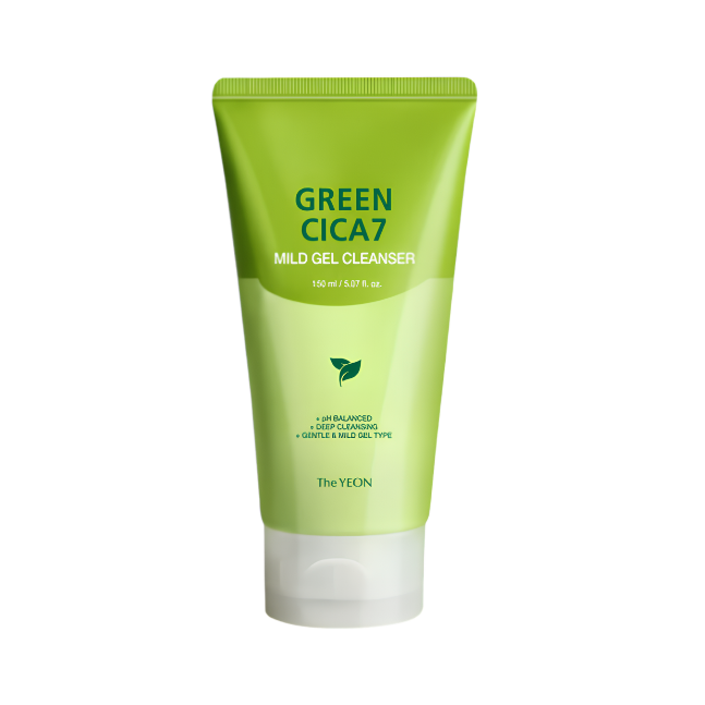 THE YEON Green Cica 7 Mild Gel Cleanser 150ml