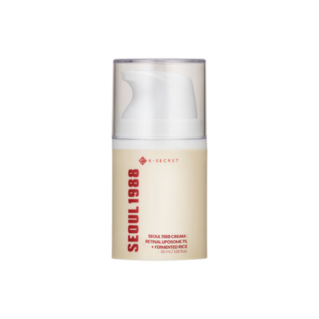 K-SECRET Seoul 1988 Cream Retinal Liposome 1%+Fermented Rice 50ml
