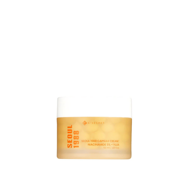 K-SECRET Seoul 1988 Capsule Cream Niacinamide 5%+Yuja 50ml