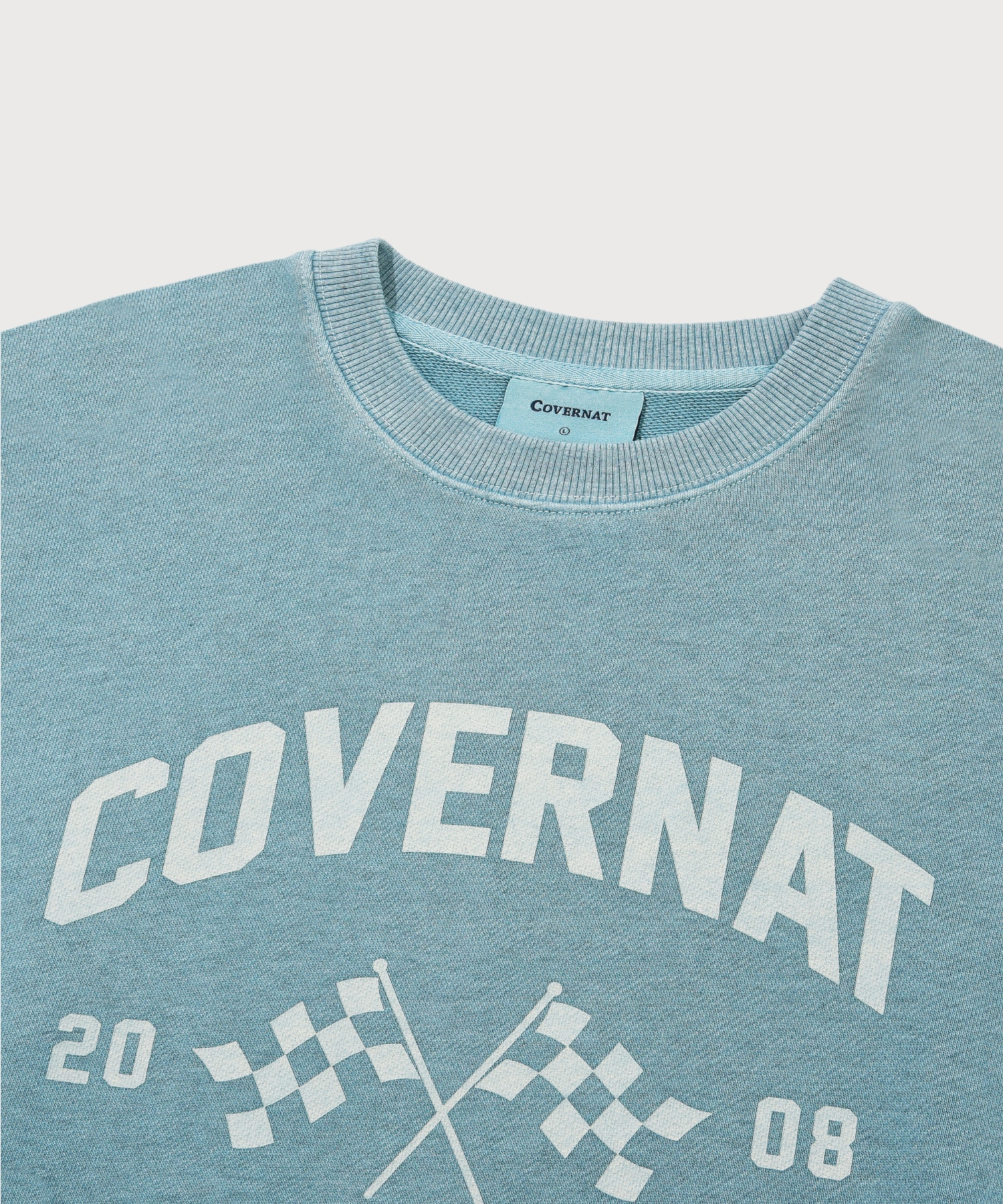 FLAG GRAPHIC PIGMENT SWEATSHIRT