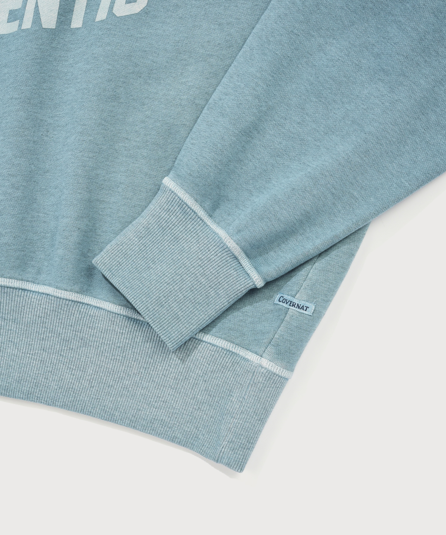 FLAG GRAPHIC PIGMENT SWEATSHIRT