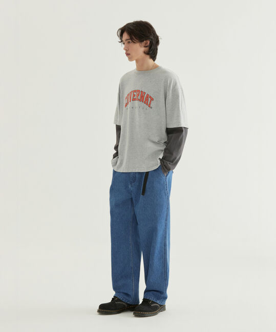 ARCH LOGO LAYERED LONG SLEEVE