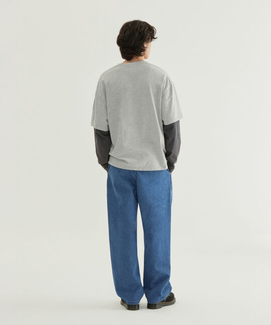 ARCH LOGO LAYERED LONG SLEEVE