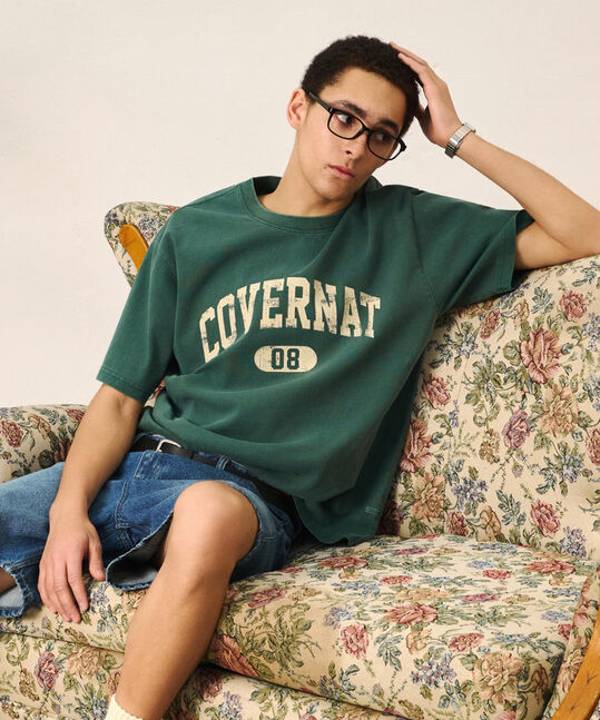 CRACK ARCH LOGO DYED T-SHIRT