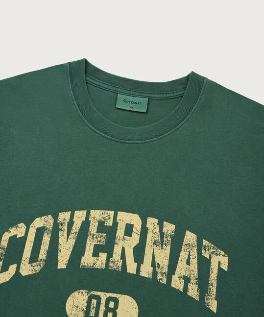 CRACK ARCH LOGO DYED T-SHIRT