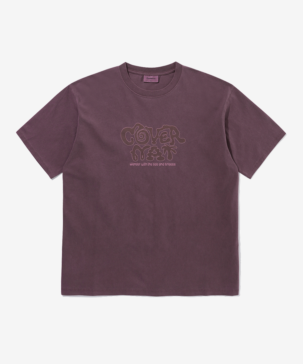 RETRO LOGO GRAPHIC DYEING T-SHIRT