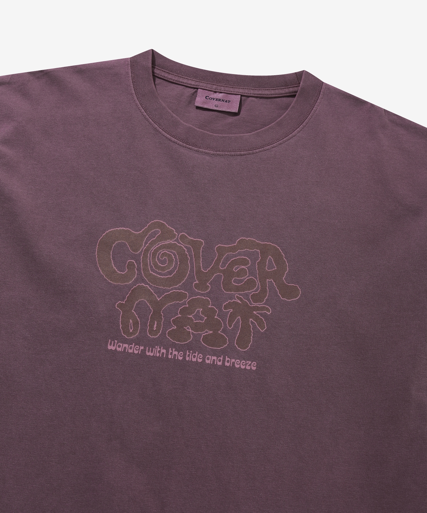 RETRO LOGO GRAPHIC DYEING T-SHIRT