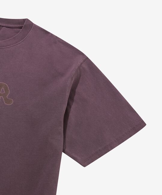 RETRO LOGO GRAPHIC DYEING T-SHIRT