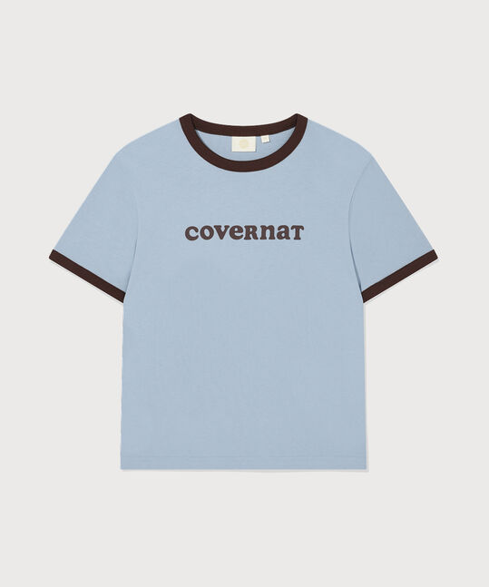 WOMEN COOPER LOGO RINGER T-SHIRT