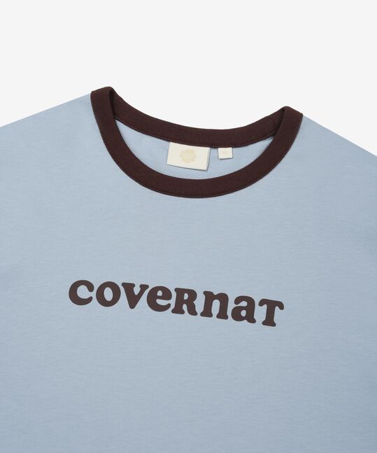 WOMEN COOPER LOGO RINGER T-SHIRT