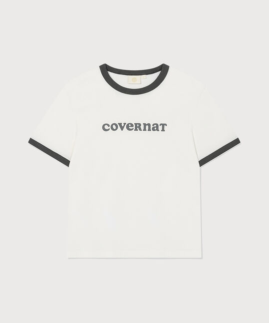 WOMEN COOPER LOGO RINGER T-SHIRT