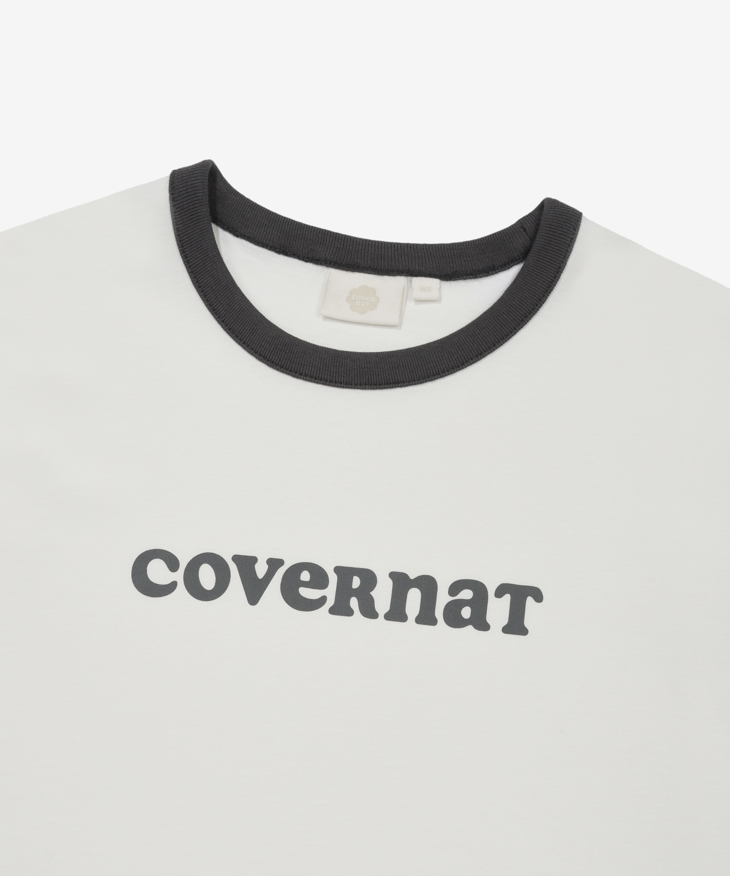 WOMEN COOPER LOGO RINGER T-SHIRT