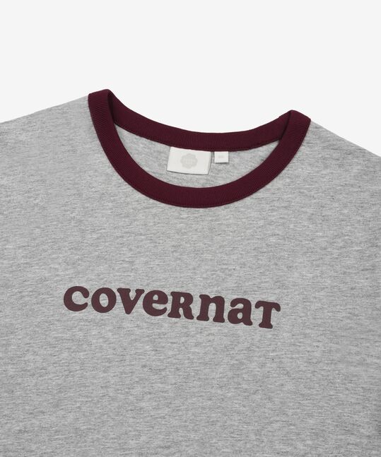 WOMEN COOPER LOGO RINGER T-SHIRT
