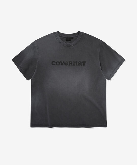 WOMEN OVERSIZED PIGMENT COOPER LOGO T-SHIRT