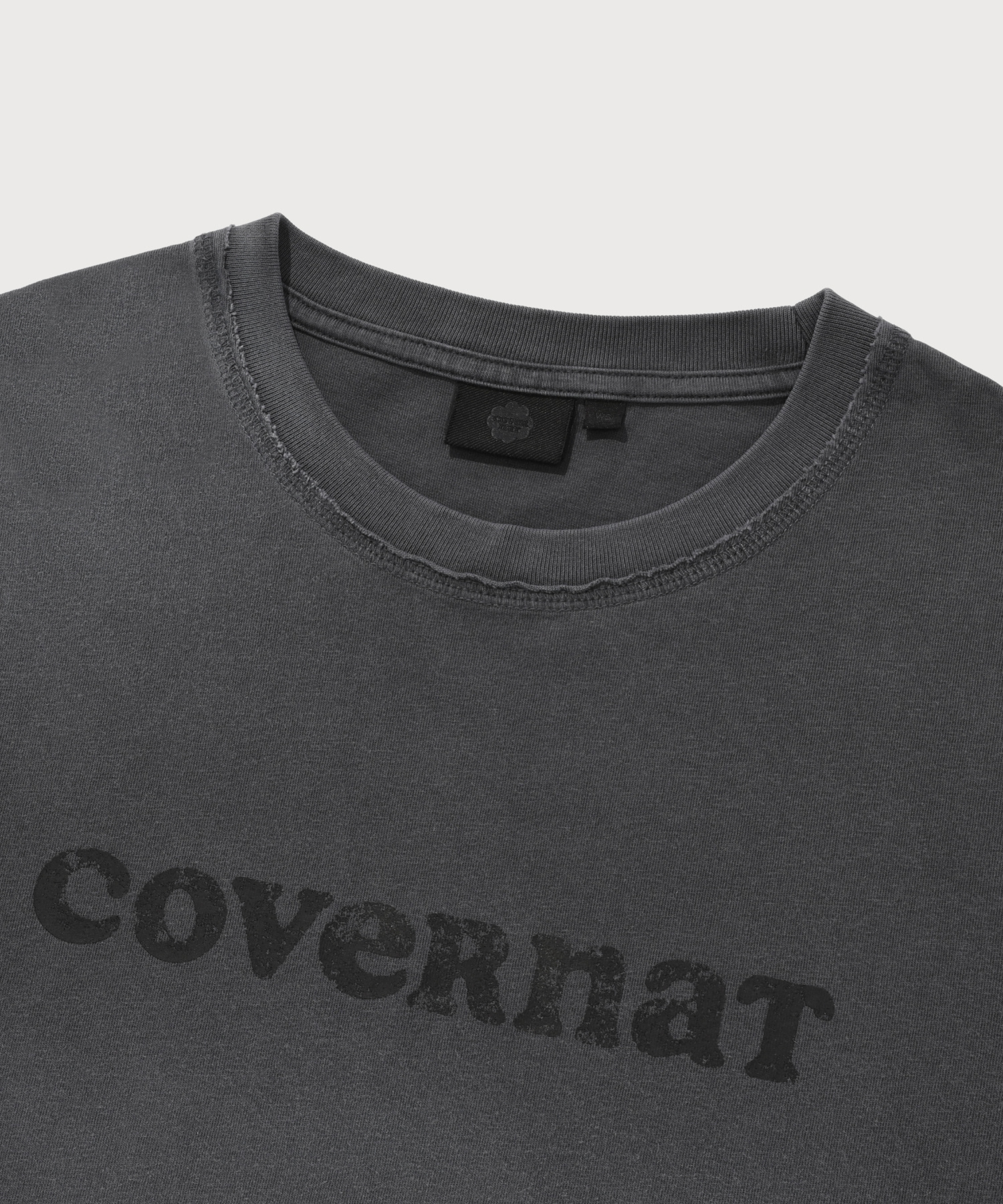 WOMEN OVERSIZED PIGMENT COOPER LOGO T-SHIRT