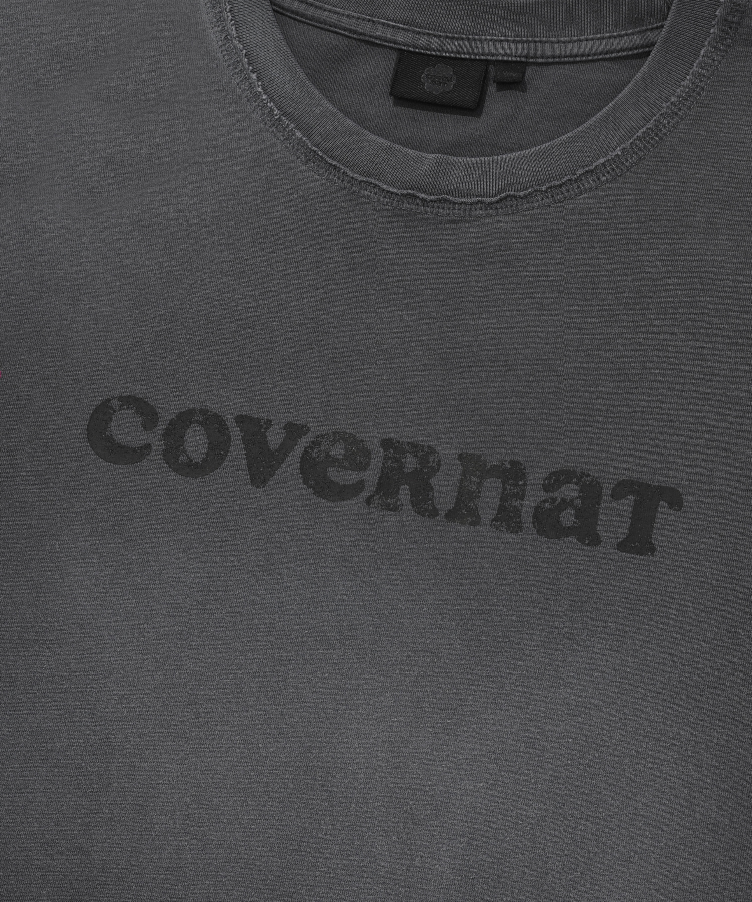 WOMEN OVERSIZED PIGMENT COOPER LOGO T-SHIRT