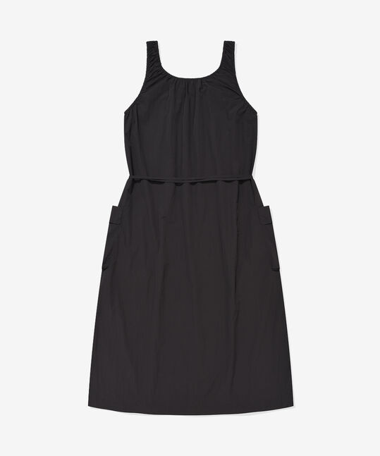 WOMEN CARGO POCKET SLEEVELESS DRESS