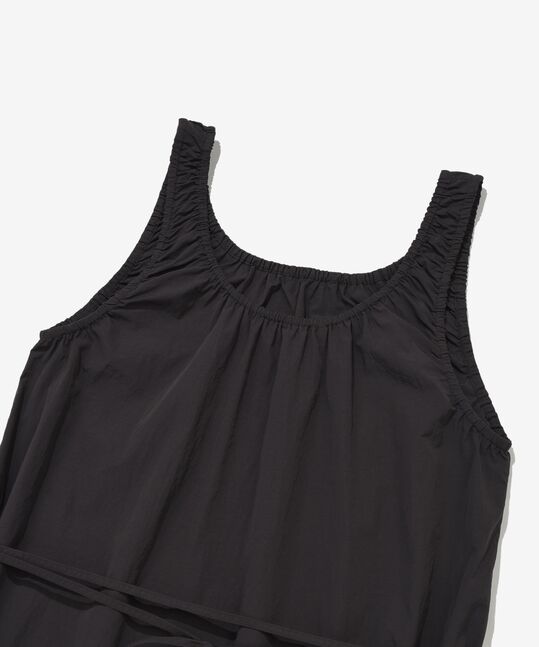 WOMEN CARGO POCKET SLEEVELESS DRESS