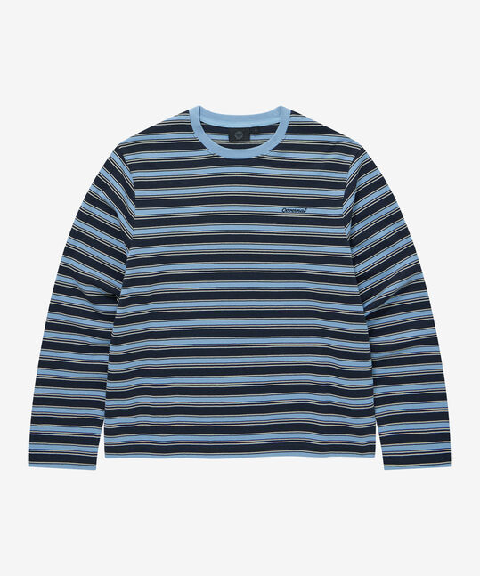 WOMEN MULTI-STRIPED LONG SLEEVE