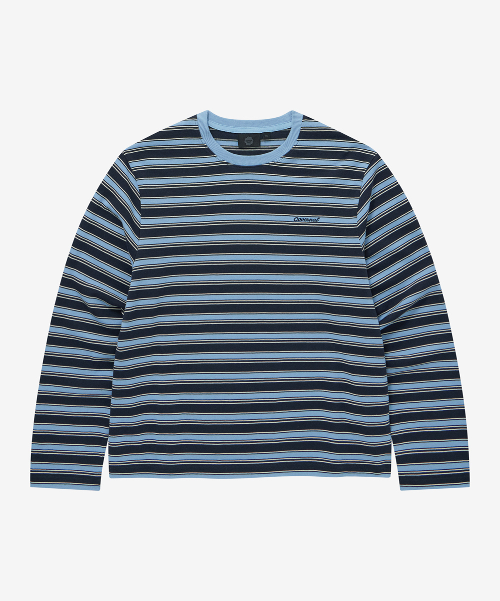 WOMEN MULTI-STRIPED LONG SLEEVE