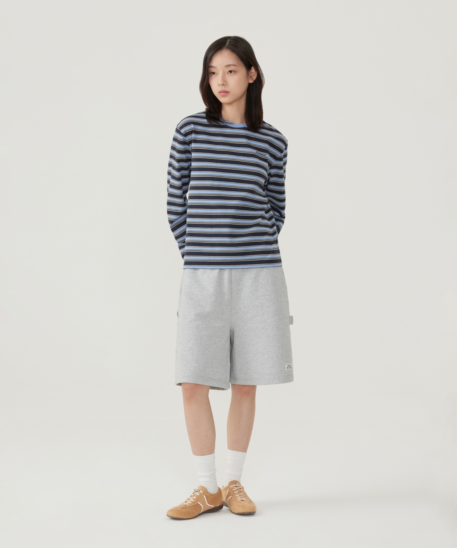 WOMEN MULTI-STRIPED LONG SLEEVE